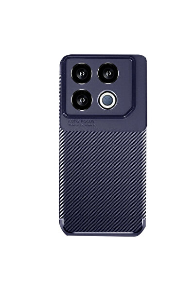 Epilons غطاء انفينيكس جي تي 20 بغطاء كربوني للتركيز التلقائي - أزرق داكن