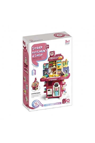 OEM 2-in-1 Kitchen and Shop Playset with 83 Elements