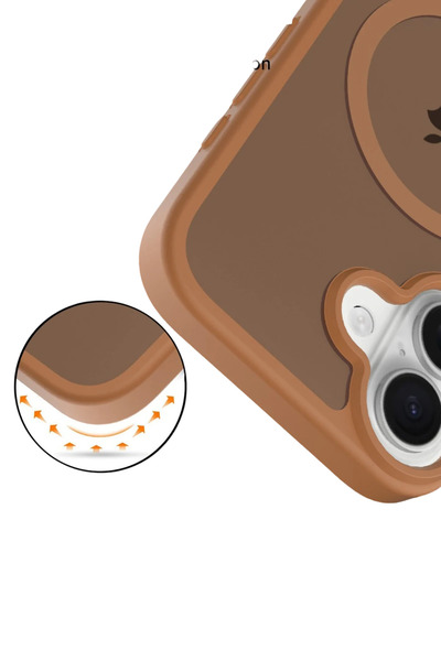 Epilons غطاء آيفون 17 جوتو ماجسيف - تيتانيوم الصحراء