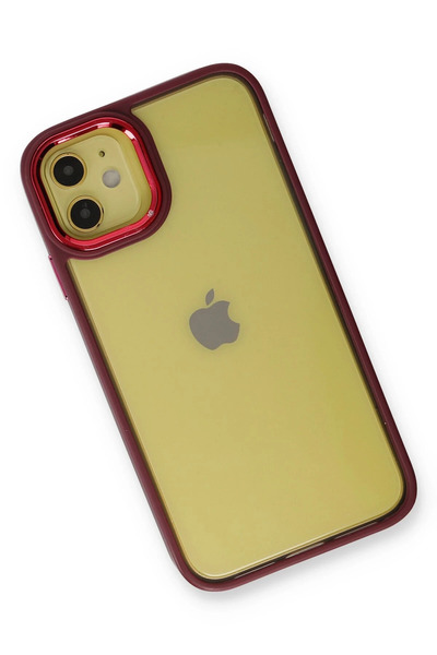 Epilons غطاء حماية آيفون 12 دورا - أحمر