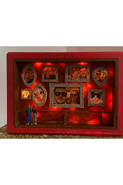 aubadecandles Museum of Us - Kişiye Özel Işıklı 3D Anı Müzesi