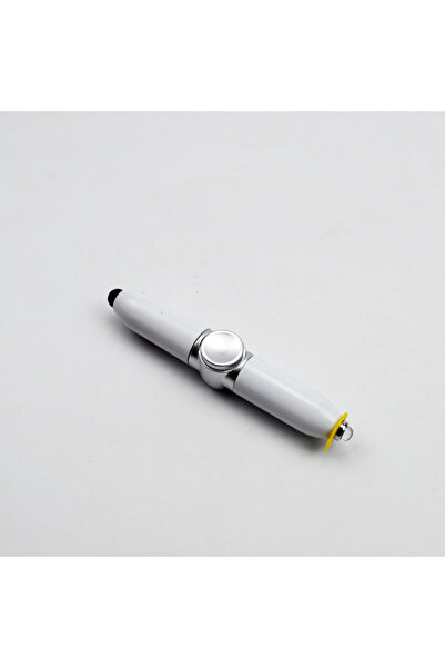 FIVIONT 4-in-1 Stylus Stress Wheel Ballpoint Pen with Led Light – Phone Compa...
