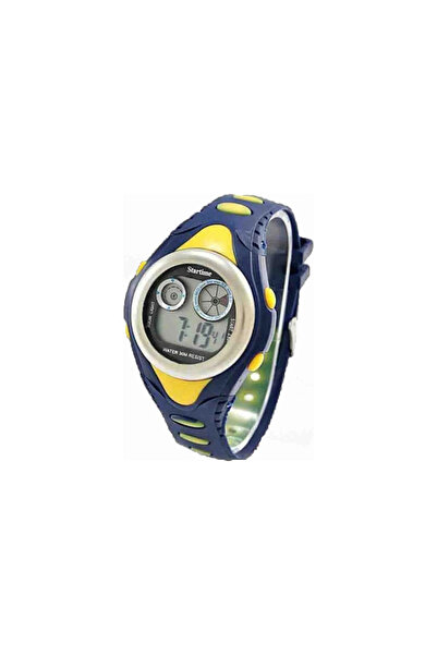 Kanonik Education Yellow Navy Blue Fan Digital Children's Watch