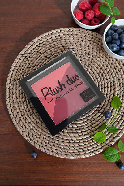 RS Ronassi Cosmetics Blush Duo Natural Blushed Doğal Görünün Veren Allık