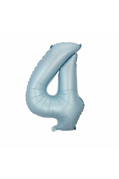 Party City 76 CM Mavi Rakam Folyo Balon – Doğum Günü, Yıl Dönümü ve Özel Gün ...