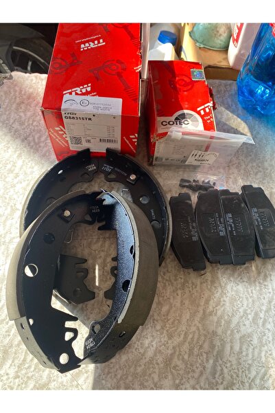 TRW OTOONBİRLİ DOĞAN ŞAHİN KARTAL SERÇE 131 ÖN BALATA TAKIM+ARKA BALATA TAKIM