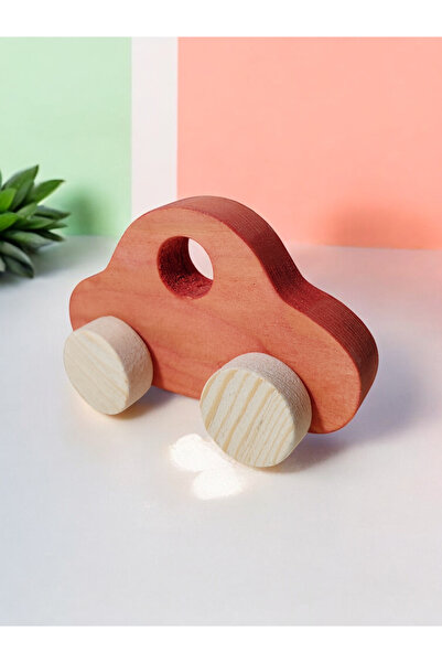 websunday Wooden Toy Car Natural Handmade Toy