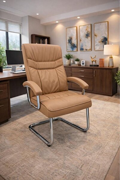 DEC59 كرسي مكتبي ثابت باللوان عصريه ومميزه