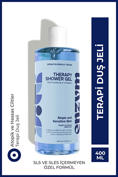 ENZYM COSMETICS Kuru Ve Hassas Ciltlere Özel Terapi Duş Jeli 400 ml