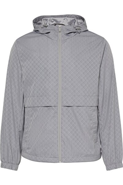 Calvin Klein LS AOP NYLON FLANGE WINDBREAKER
