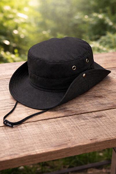 REBBEX SAFARİ ŞAPKA UNİSEX, AYARLANABİLİR, RAHAT KULLANIM, PAMUK KUMAŞ