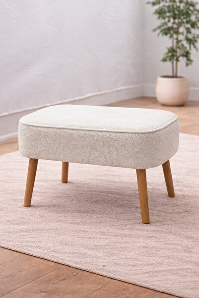 AY CONCEPT Napoli Puf Tabure Bench Sandalye Retro Ayak