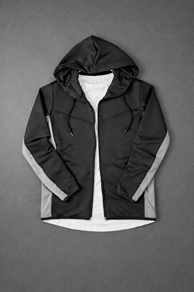 ByFourMan Unprinted Scuba Gray Black a Quality Jacket