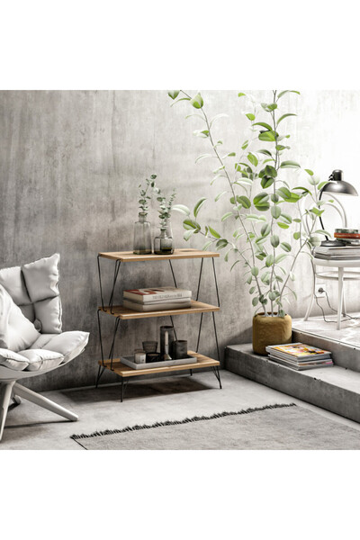 Talis Industrial Style Coffee Table, Vintage