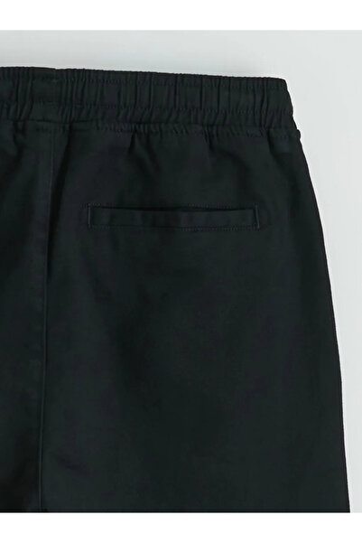 LC Waikiki XSIDE Siyah Standart Kalıp Gabardin Erkek Kargo Pantolon