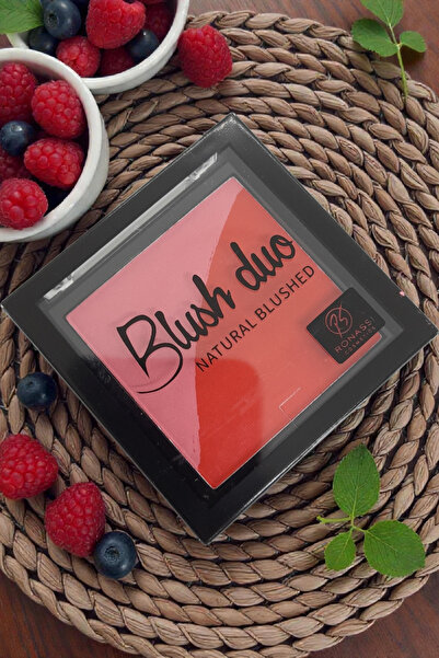 RS Ronassi Cosmetics Blush Duo Natural Blushed Doğal Görünün Veren Allık