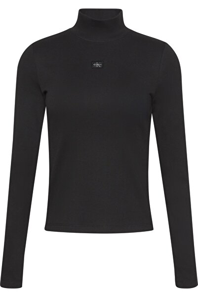 Tommy Hilfiger LS WOVEN LABEL TURTLENECK