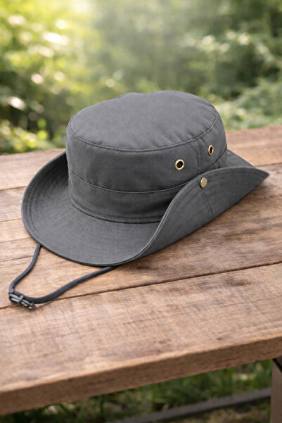 REBBEX PĂLĂRIE SAFARI UNISEX, AJUSTABILĂ, PENTRU UTILIZARE COMODĂ, DIN BUMBAC