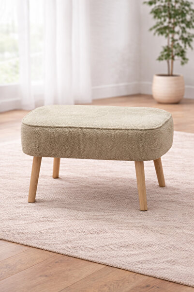 AY CONCEPT Napoli Puf Tabure Bench Sandalye Retro Ayak