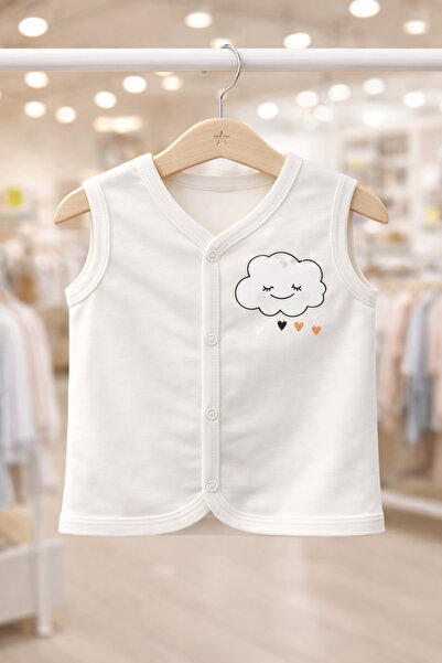 canmana kids&baby 100% Cotton Newborn Baby Vest