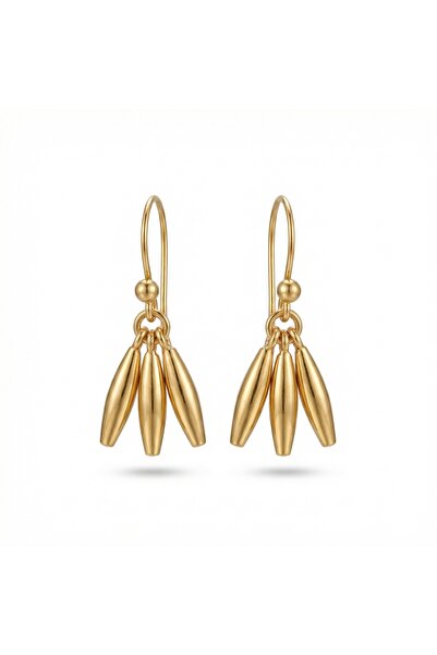 makeitbylove Sultan El Yapımı Sallantılı Küpe, Modern Zarafet Sembolü, 925 Gü...