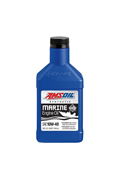 AMSOİL Marine 10W-40 1 lt Tekne Motor Yağı