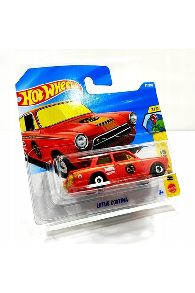HOT WHEELS Lotus Cortina #67 * Red * 2026 Case D