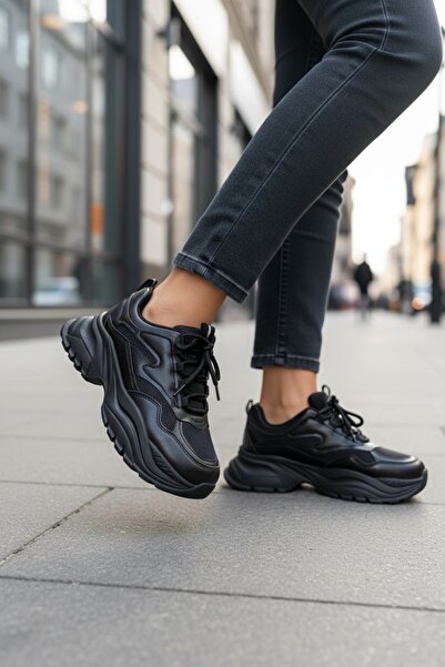 dehaine Women's causal sneakers made of eco-leather, women's sneakers, casual...