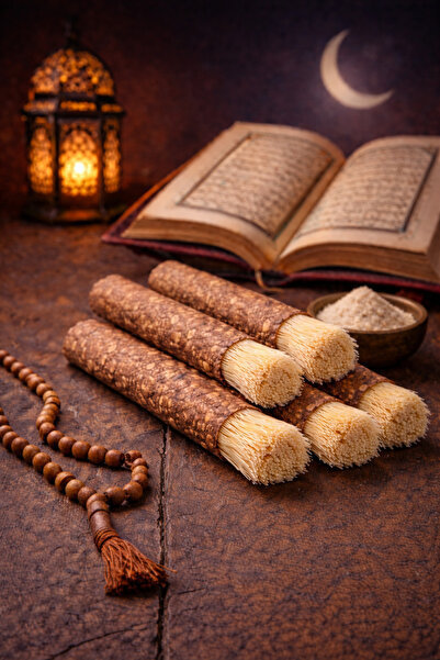 AROMENZA AL-KUREYSH GOLD Misvak (5 adet) – Pakistanlı Premium Doğal Diş Temiz...