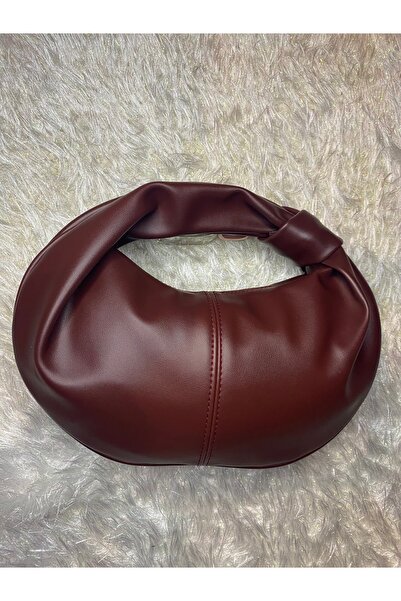 YADOKE LUNA Düğüm Detaylı Taba El Çantası