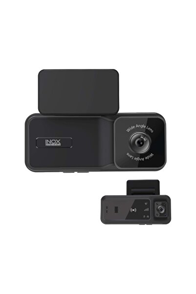 inox كاميرا سيارة X607 ثنائية الاتجاه بتقنية 4G LTE