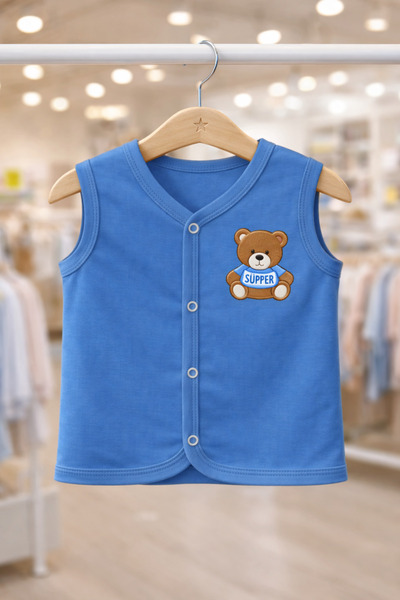 canmana kids&baby 100% Cotton Newborn Baby Vest