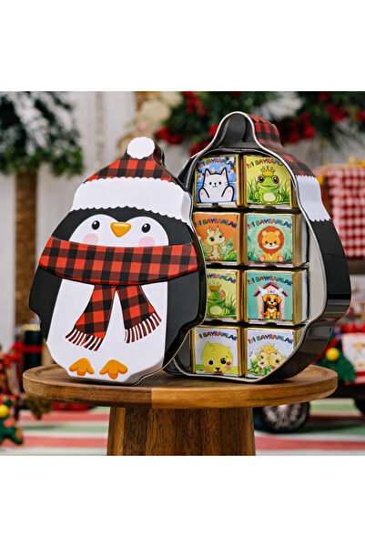 TOHA Nihilist Penguen Bayram Çikolatası | Çocuklara Özel 30’lu Sütlü Çikolata...