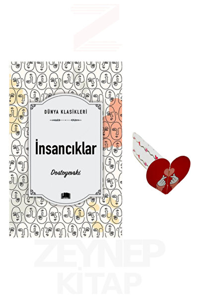 Ema Kitap İnsan Ne İle Yaşar - Tolstoy (Dünya Klasikleri) Kalp Ayraç Hediye