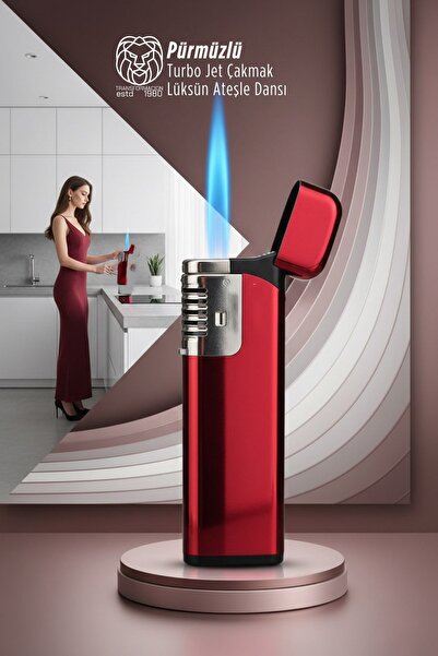 Transformacion Pürmüzlü Torch Çakmak: Rüzgara Dirençli Turbo Jet Alev & Lüks ...