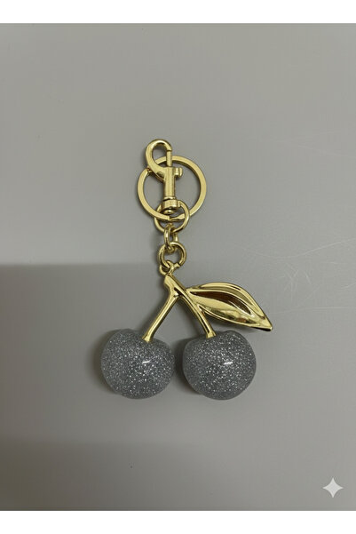 iğne izi Luxurious Metallic Design Clip-On Bag Accessory, Charm, and Keychain