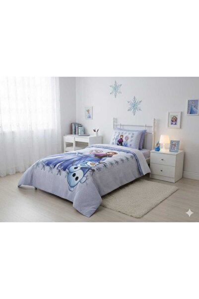 AKG Özdilek Frozen Elsa ve Anna Kapitoneli Nevresim Takımı