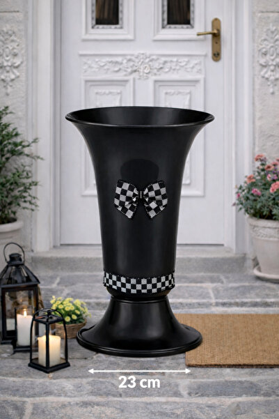 Marrone Suport pentru umbrelă de 32 cm, decor pentru ușă