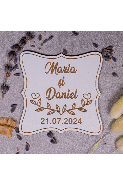 Creators of Crafts Wedding certificate - Vintage 7x7 model