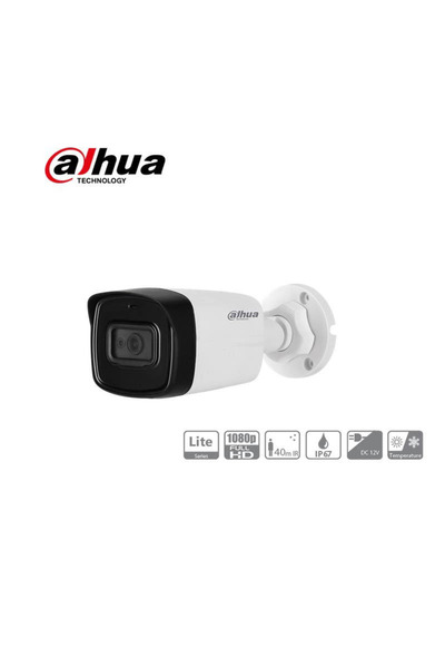 DAHUA Hac-Hfw1200Tl-0360B 2Mp 3.6mm 1080P 40Mt Hd-Cvi Ir Bullet Camera