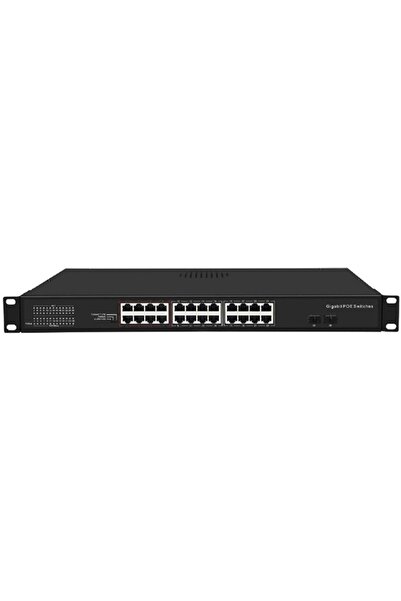 S-GUARD 24GP2U2S-300 24 Port Gigabit(PoE)+2 Port Gigabit Uplink+2 Port SFP 30...