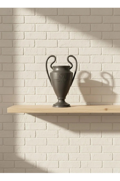 Fırsatkolik Smoked Champions Trophy 25cm Modern Decor Award Figurine