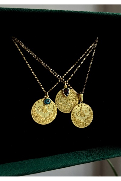 Miltonia 925s Tuğra Gümüş Kolye