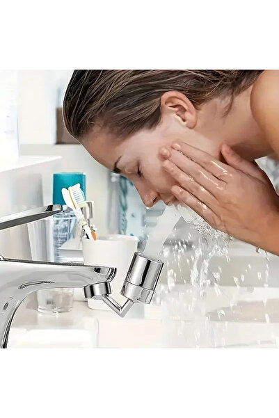 Fırsatkolik 720 Degree Swivel Saver Faucet Tip (5067)