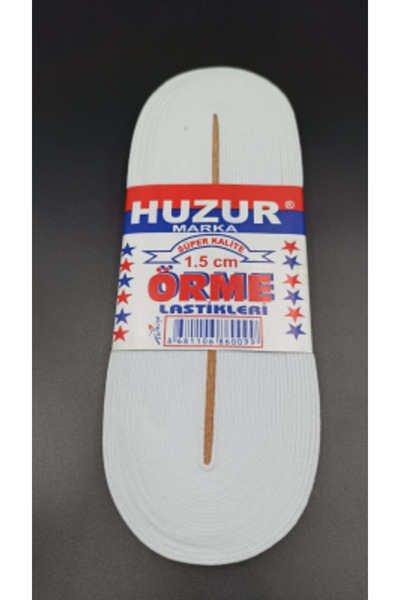 Fırsatkolik White - 1.5cm Foot Rubber Flat Gni̇ş 10Mt. (5067)