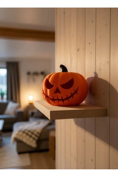 Fırsatkolik 21 cm Pumpkin Box with Lid Concept Decor