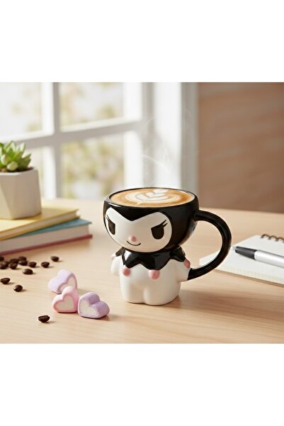 Fırsatkolik Sanrio Kuromi Mug with Lid