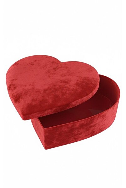 Rual XL Dev Kalpli Hediye Kutusu 35cm Sevgililer Günü Özel Kutu Kadife