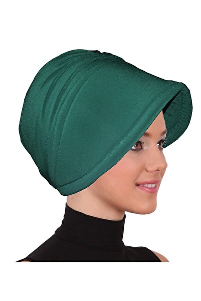elysianfidan Sandy Hat Hürrem Color Ready-To-Wear Turban Hijab Pool Cap Suita...