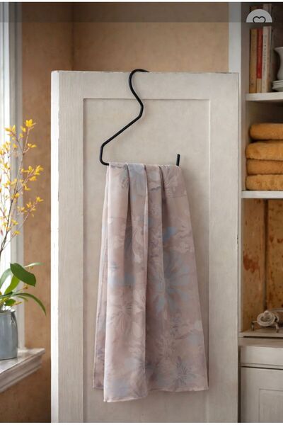 ALSİ HOME Siyah Organizer Askı Dolap İçi Düzenleyici Şal Askılığı 1 Adet